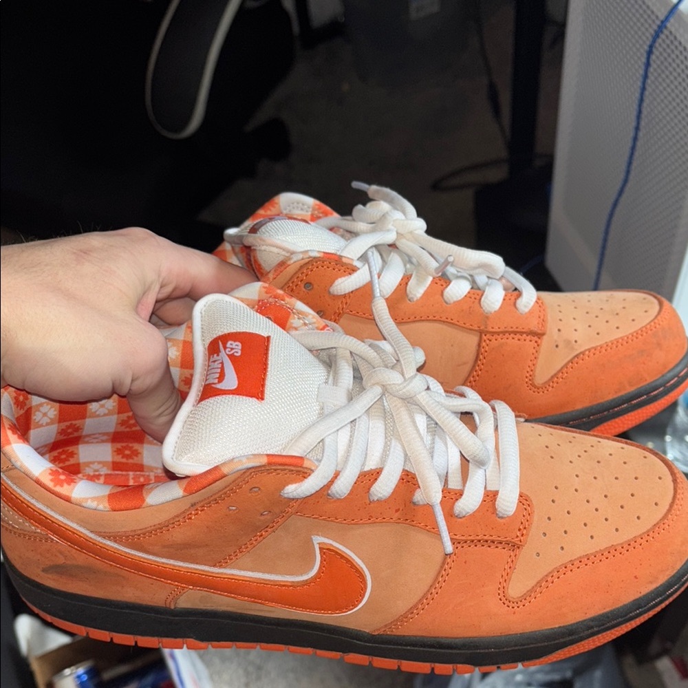 Orange Lobster Dunks